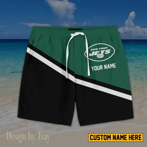 New York Jets Casual Men's Drawstring Shorts Trending 2025 BGSHORT436