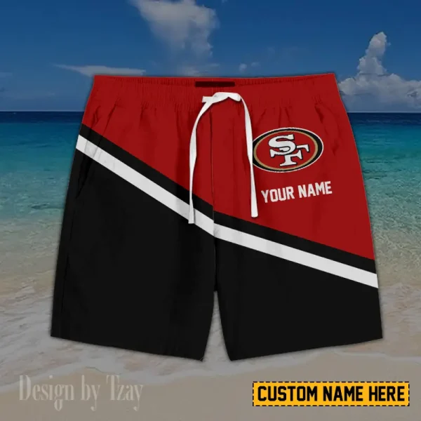 San Francisco 49ers Casual Men's Drawstring Shorts Trending 2025 BGSHORT439