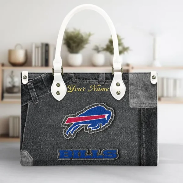 Buffalo Bills Leather Bag Handbag For Women VITTHB404 - Image 4