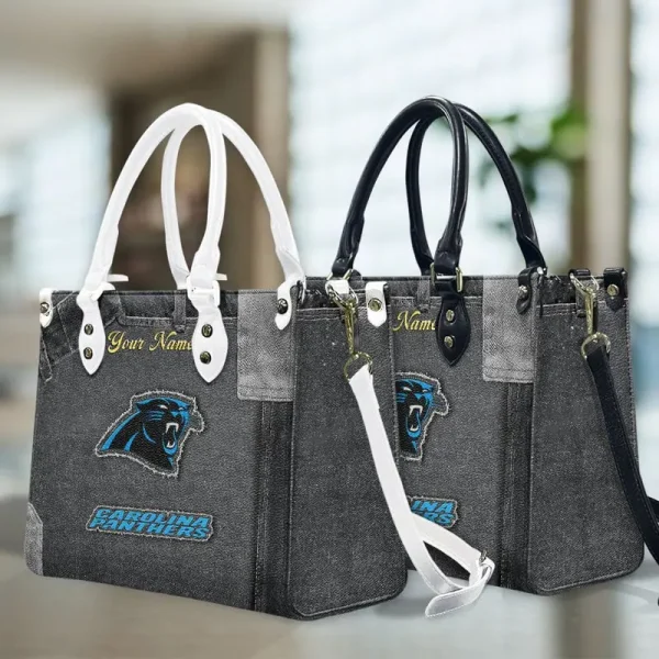 Carolina Panthers Leather Bag Handbag For Women VITTHB405 - Image 5