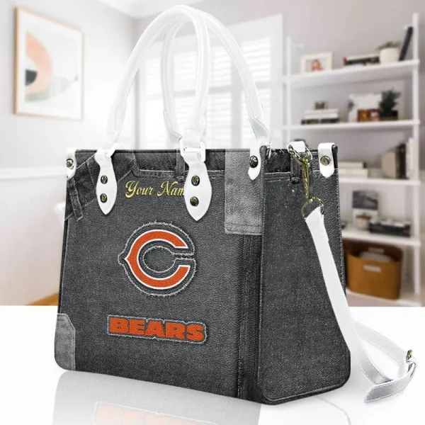 Chicago Bears Leather Bag Handbag For Women VITTHB406 - Image 2