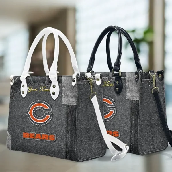 Chicago Bears Leather Bag Handbag For Women VITTHB406 - Image 5