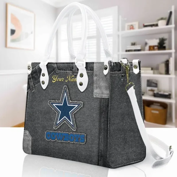 Dallas Cowboys Leather Bag Handbag For Women VITTHB409 - Image 3