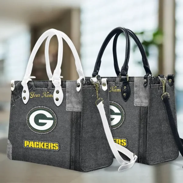 Green Bay Packers Leather Bag Handbag For Women VITTHB412 - Image 5
