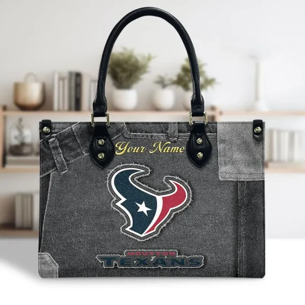Houston Texans Leather Bag Handbag For Women VITTHB413 - Image 2