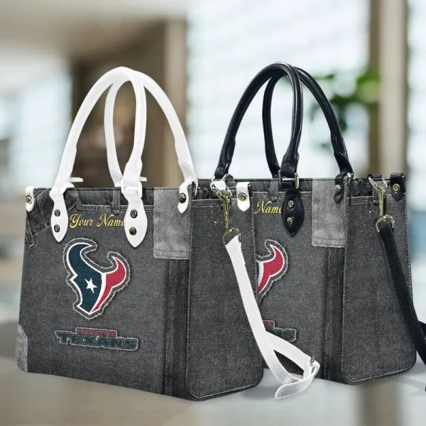 Houston Texans Leather Bag Handbag For Women VITTHB413 - Image 5