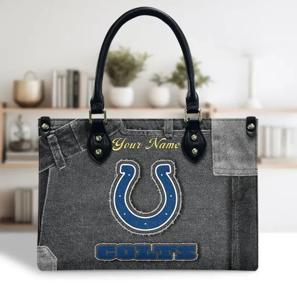 Indianapolis Colts Leather Bag Handbag For Women VITTHB414 - Image 2