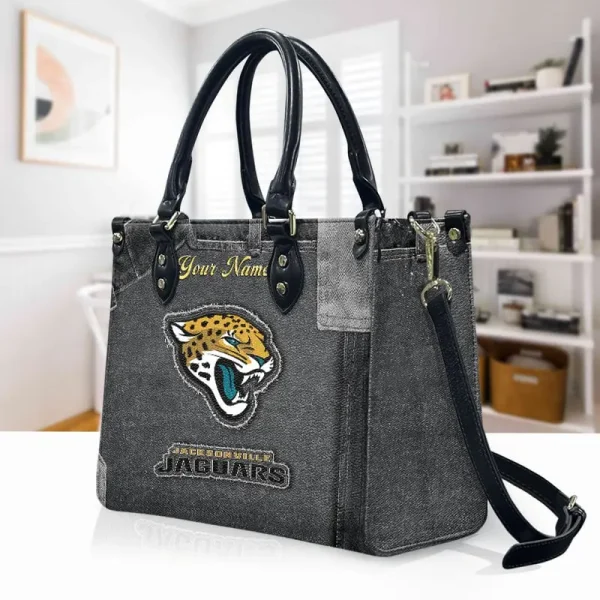 Jacksonville Jaguars Leather Bag Handbag For Women VITTHB415