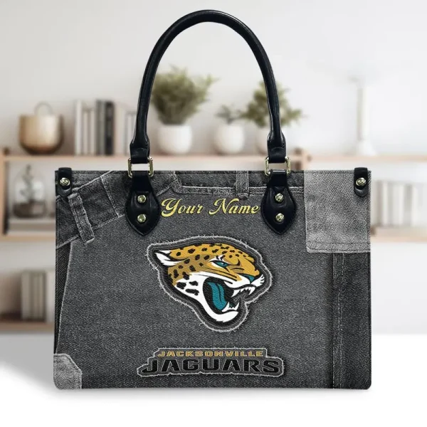 Jacksonville Jaguars Leather Bag Handbag For Women VITTHB415 - Image 2