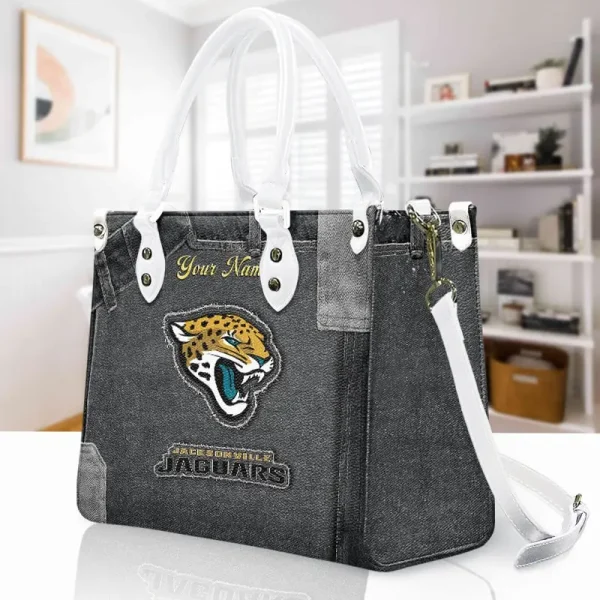 Jacksonville Jaguars Leather Bag Handbag For Women VITTHB415 - Image 3
