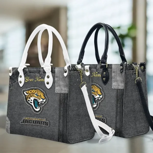 Jacksonville Jaguars Leather Bag Handbag For Women VITTHB415 - Image 5