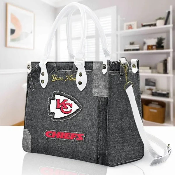 Kansas City Chiefs Leather Bag Handbag For Women VITTHB416 - Image 3