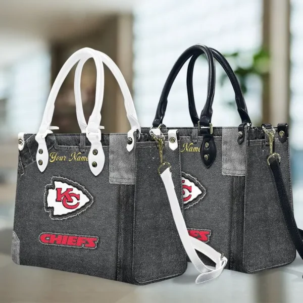 Kansas City Chiefs Leather Bag Handbag For Women VITTHB416 - Image 5
