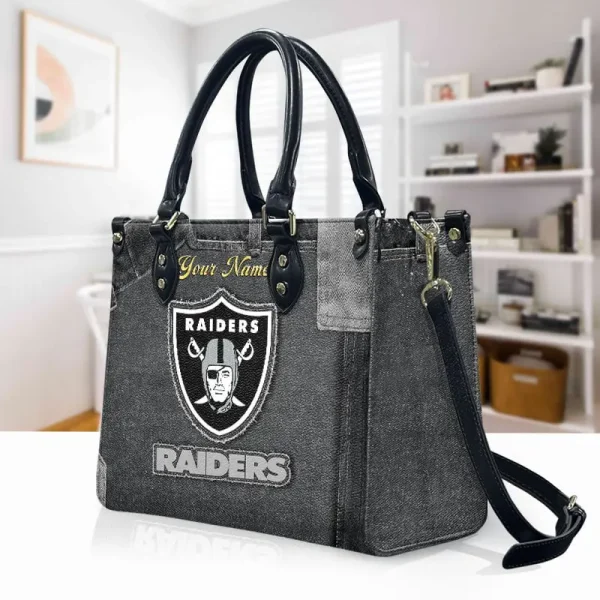 Las Vegas Raiders Leather Bag Handbag For Women VITTHB417