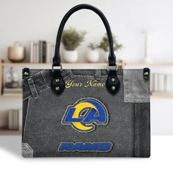 Los Angeles Rams Leather Bag Handbag For Women VITTHB419 - Image 2