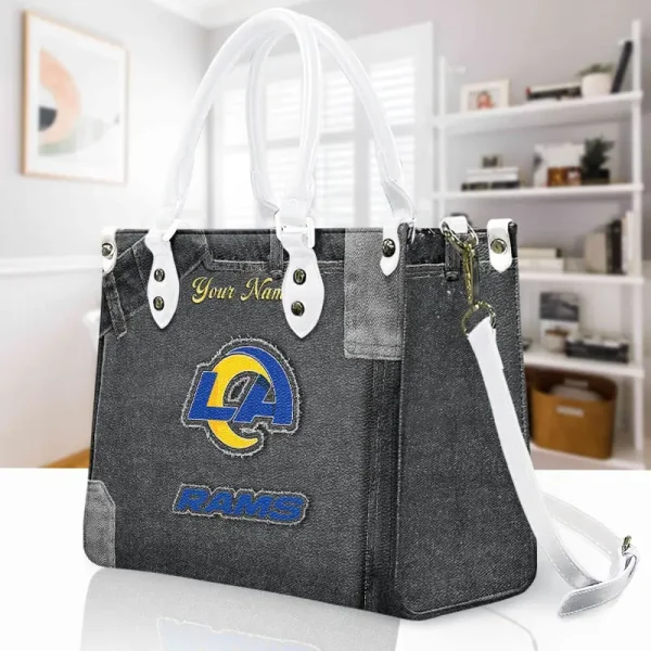 Los Angeles Rams Leather Bag Handbag For Women VITTHB419 - Image 3
