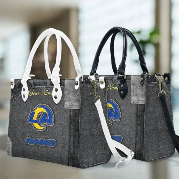 Los Angeles Rams Leather Bag Handbag For Women VITTHB419 - Image 5