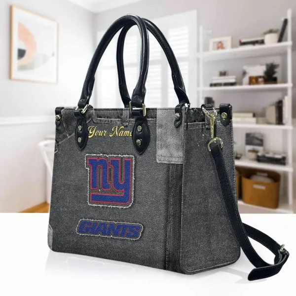 New York Giants Leather Bag Handbag For Women VITTHB424
