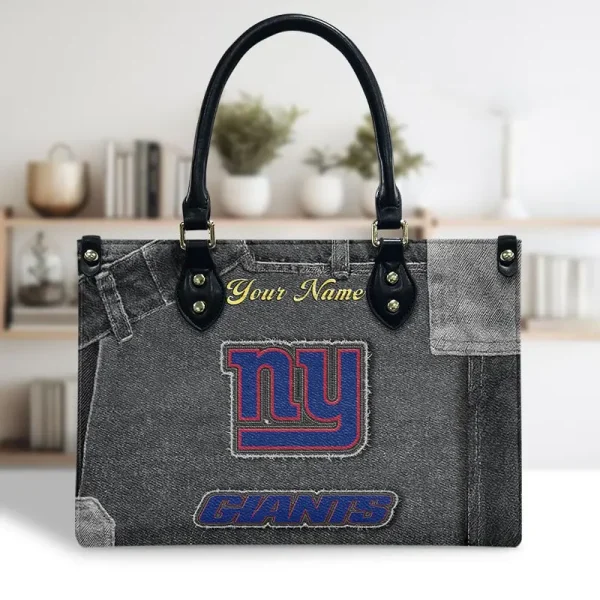 New York Giants Leather Bag Handbag For Women VITTHB424 - Image 2