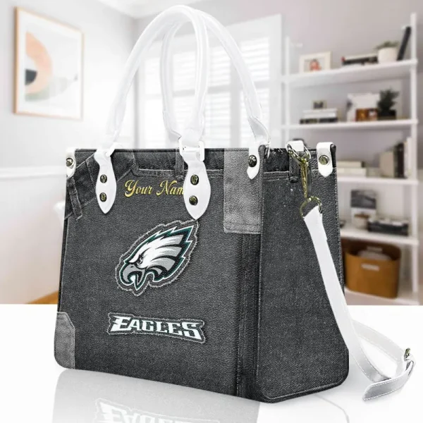 Philadelphia Eagles Leather Bag Handbag For Women VITTHB426 - Image 3