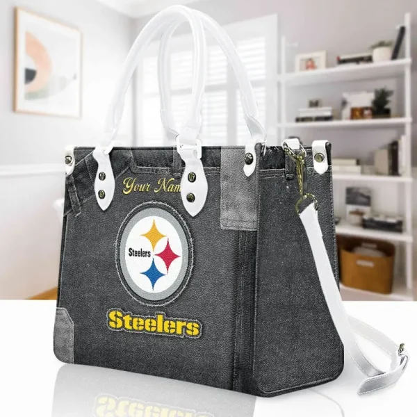 Pittsburgh Steelers Leather Bag Handbag For Women VITTHB427 - Image 3