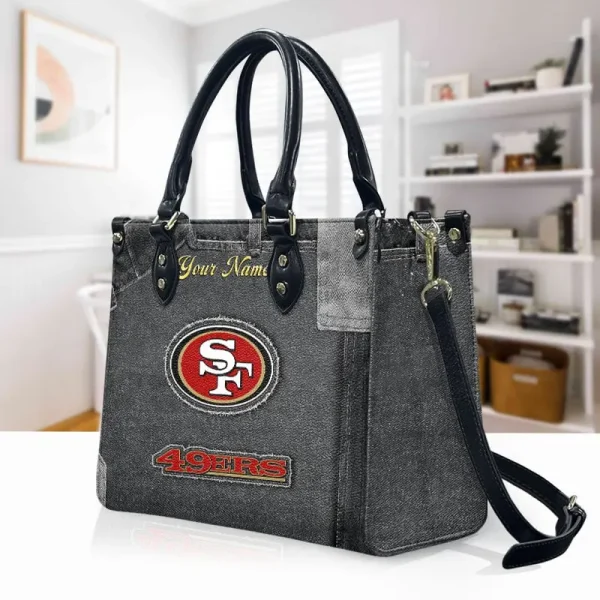 San Francisco 49ers Leather Bag Handbag For Women VITTHB428