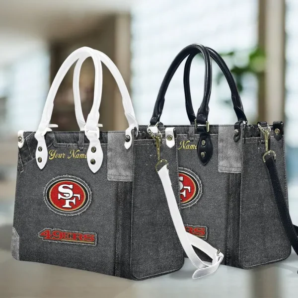 San Francisco 49ers Leather Bag Handbag For Women VITTHB428 - Image 5