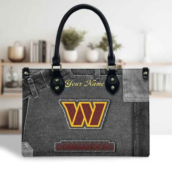 Washington Commanders Leather Bag Handbag For Women VITTHB432 - Image 2