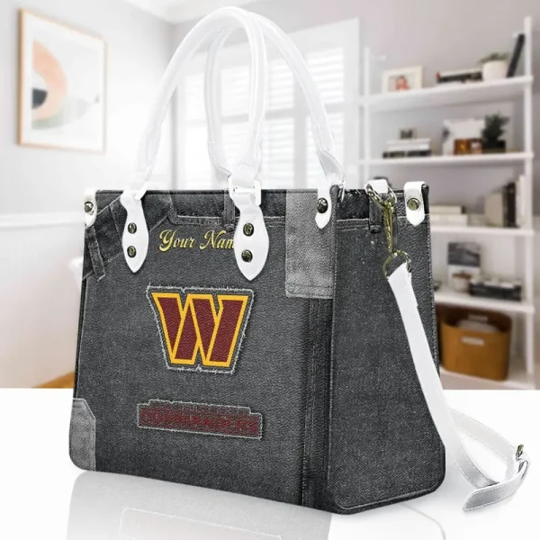 Washington Commanders Leather Bag Handbag For Women VITTHB432 - Image 3