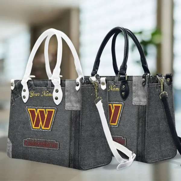 Washington Commanders Leather Bag Handbag For Women VITTHB432 - Image 5