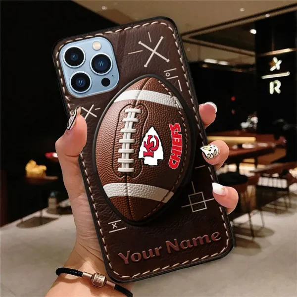 Kansas City Chiefs Football US Team Brown Special Phone Case Personalized Gift For Fans BGPC946
