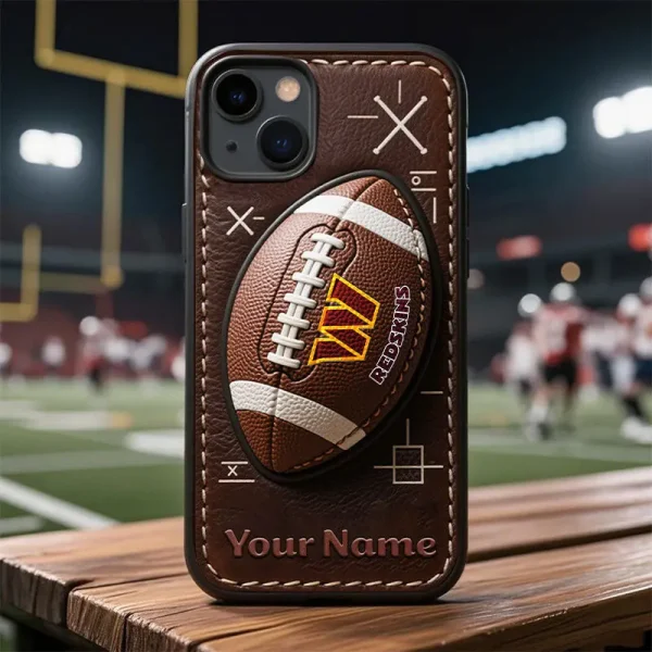 Washington Commanders Football US Team Brown Special Phone Case Personalized Gift For Fans BGPC947 - Image 3