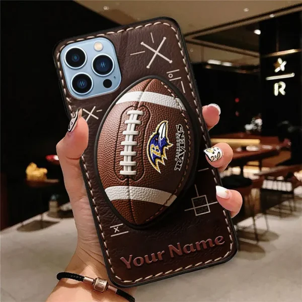 Baltimore Ravens Football US Team Brown Special Phone Case Personalized Gift For Fans BGPC950