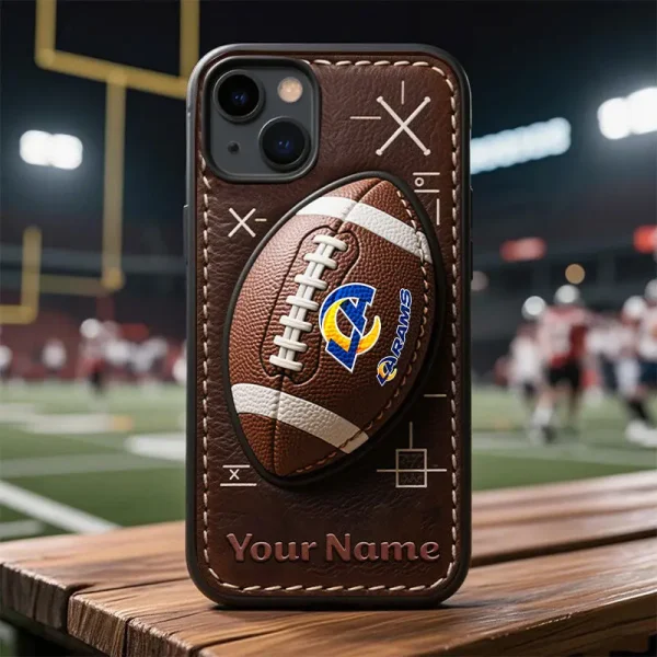 Los Angeles Rams Football US Team Brown Special Phone Case Personalized Gift For Fans BGPC956 - Image 3