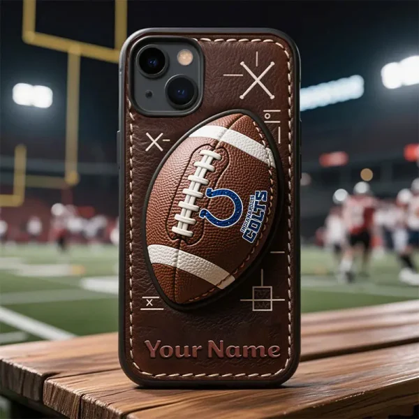 Indianapolis Colts Football US Team Brown Special Phone Case Personalized Gift For Fans BGPC957 - Image 2