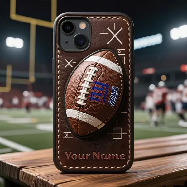 New York Giants Football US Team Brown Special Phone Case Personalized Gift For Fans BGPC960 - Image 3