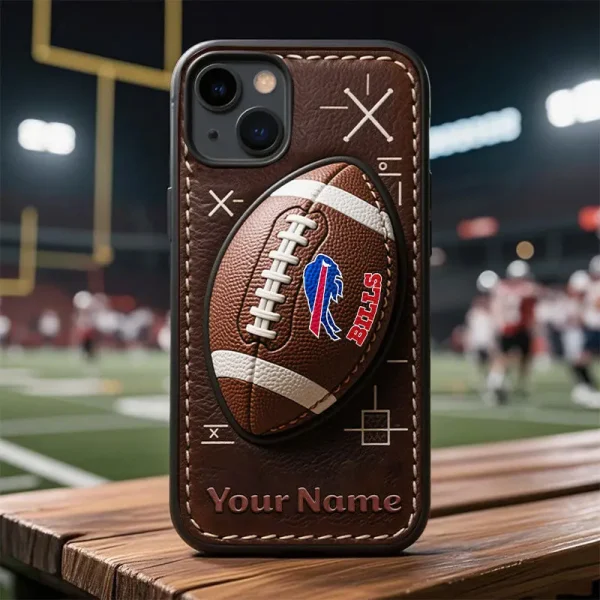 Buffalo Bills Football US Team Brown Special Phone Case Personalized Gift For Fans BGPC966 - Image 2