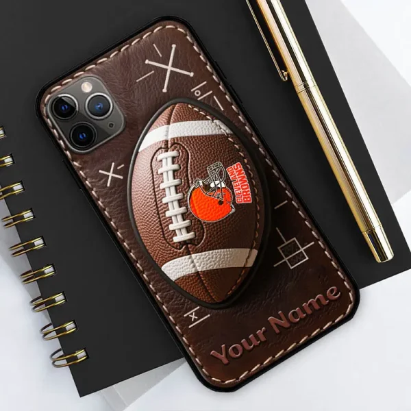 Cleveland Browns Football US Team Brown Special Phone Case Personalized Gift For Fans BGPC968 - Image 2