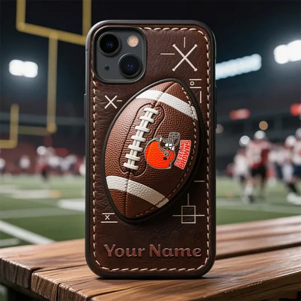 Cleveland Browns Football US Team Brown Special Phone Case Personalized Gift For Fans BGPC968 - Image 3