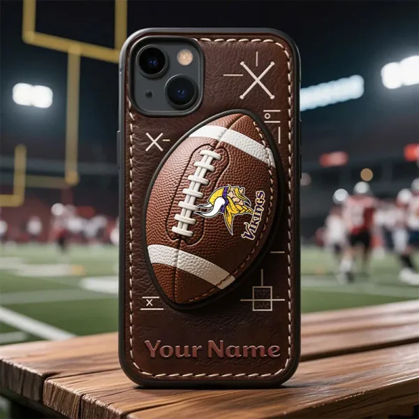 Minnesota Vikings Football US Team Brown Special Phone Case Personalized Gift For Fans BGPC969 - Image 3