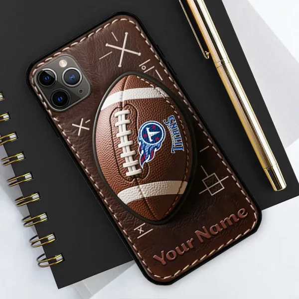 Tennessee Titans Football US Team Brown Special Phone Case Personalized Gift For Fans BGPC973 - Image 2