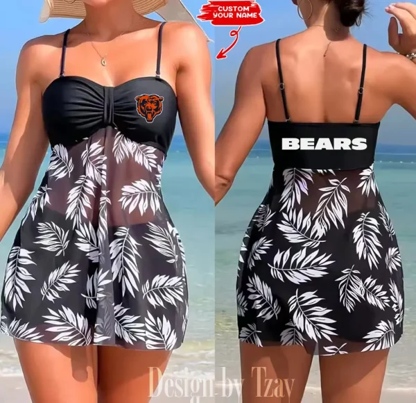 Chicago Bears Summer Women's Short Dress With Shorts Trending 2025 SPTSWSDT006