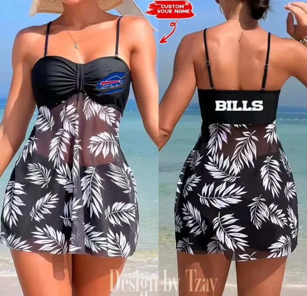Buffalo Bills Summer Women's Short Dress With Shorts Trending 2025 SPTSWSDT036 - Image 3