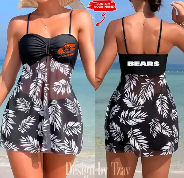 Chicago Bears Summer Women's Short Dress With Shorts Trending 2025 SPTSWSDT038
