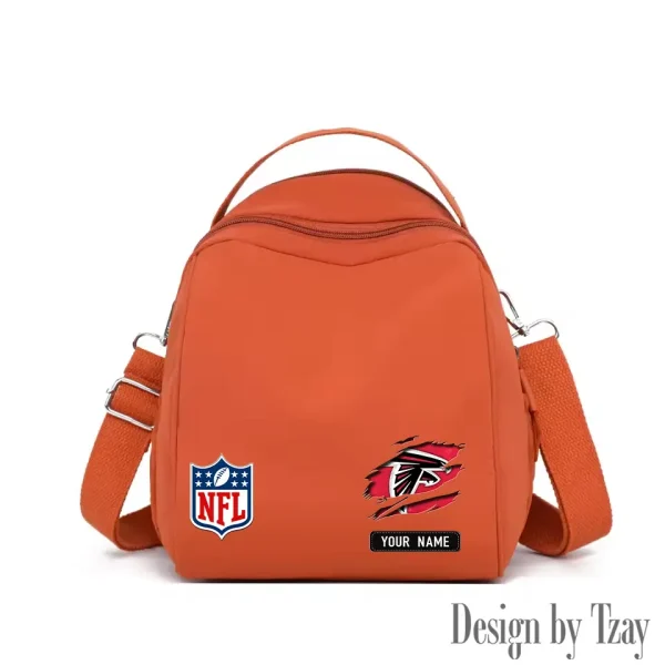 Atlanta Falcons Women's Nylon Backpack Lightweight Travel Bag SPTWNBLTB002 - Image 4