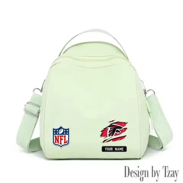 Atlanta Falcons Women's Nylon Backpack Lightweight Travel Bag SPTWNBLTB002 - Image 5