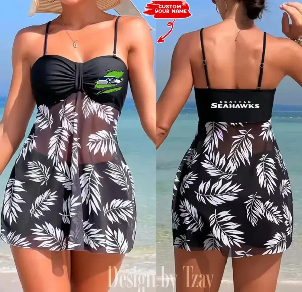 Seattle Seahawks Summer Women's Short Dress With Shorts Trending 2025 SPTSWSDT061