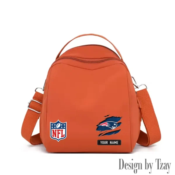New England Patriots Women's Nylon Backpack Lightweight Travel Bag SPTWNBLTB022 - Image 5