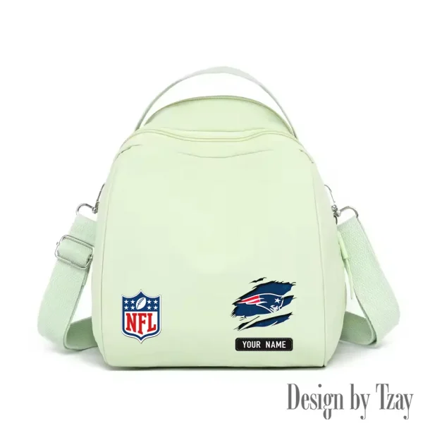 New England Patriots Women's Nylon Backpack Lightweight Travel Bag SPTWNBLTB022 - Image 6
