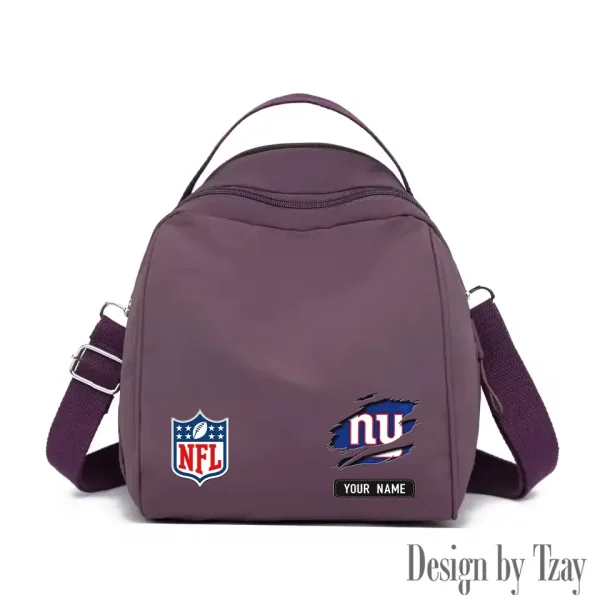 New York Giants Women's Nylon Backpack Lightweight Travel Bag SPTWNBLTB024 - Image 3